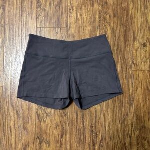 Beyond Yoga Women's Workout Training Shorts Grey Size Small